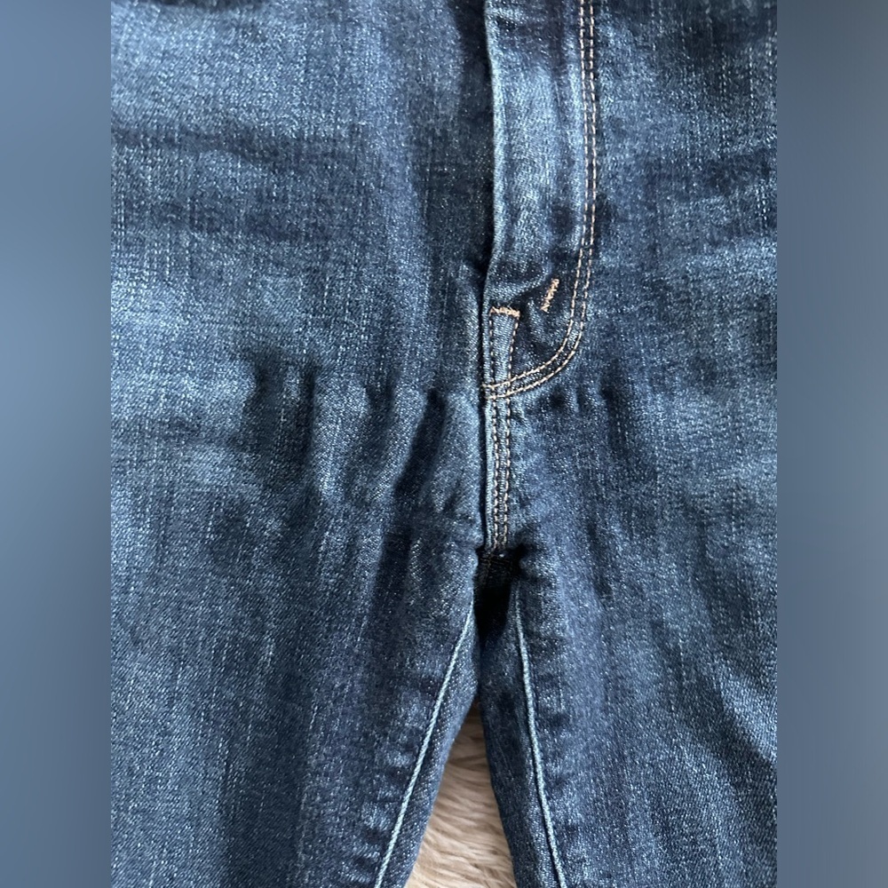 Mother Denim The Looker Crop Jeans in Switch it Up Medium Wash Skinny Size 26 - Picture 6 of 16